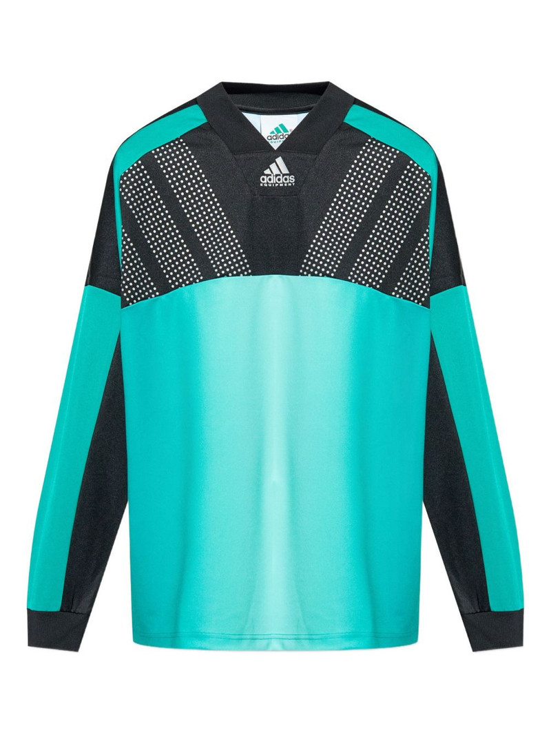 EQT colour-block dot-print jersey 1