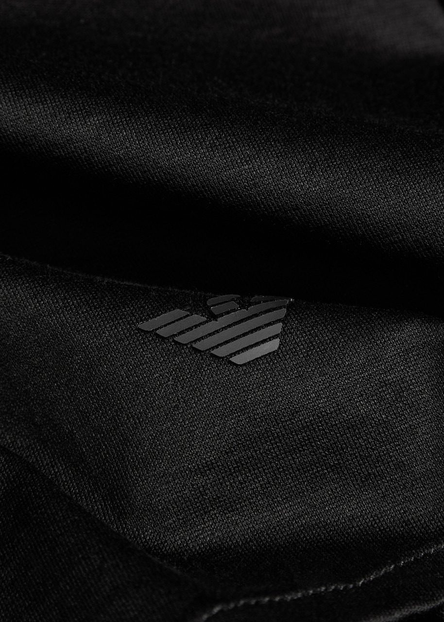 Emporio Armani Logo-appliqué Jersey Shirt - 5