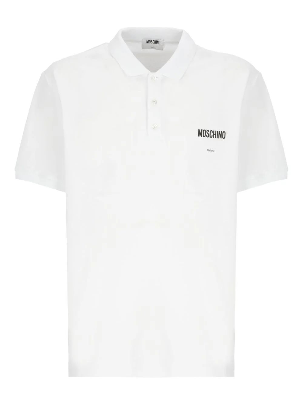 three-button logo polo shirt - 1
