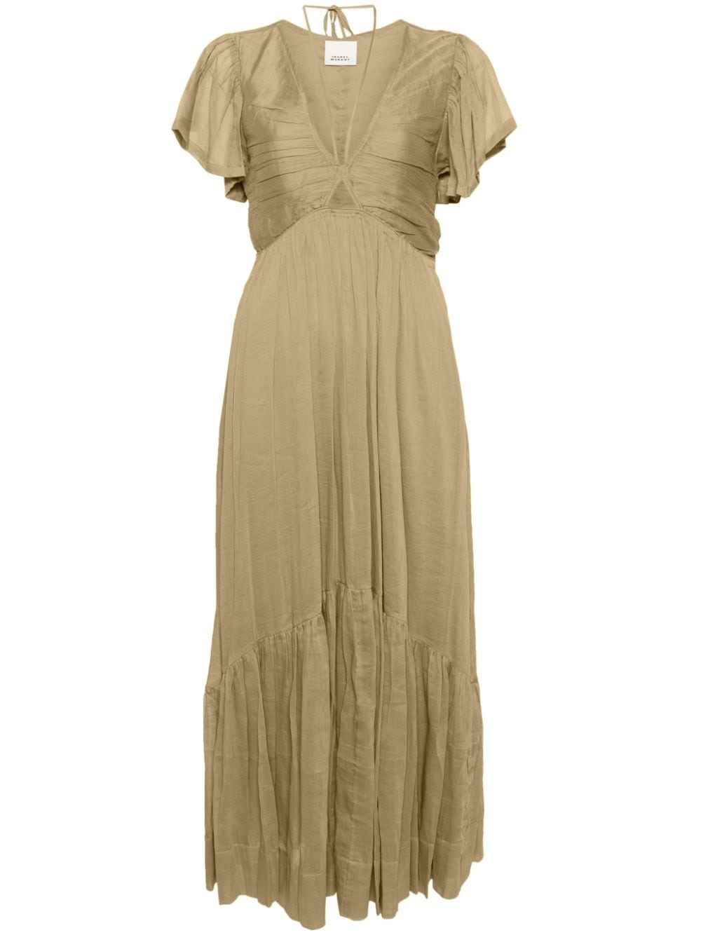 Agathe crepe maxi dress - 1
