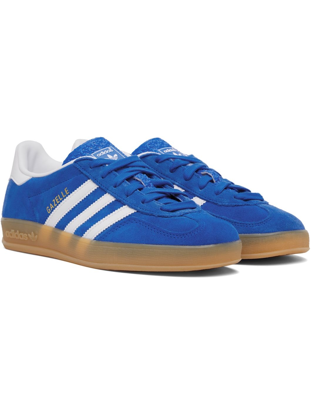 Blue Gazelle Indoor Sneakers - 4