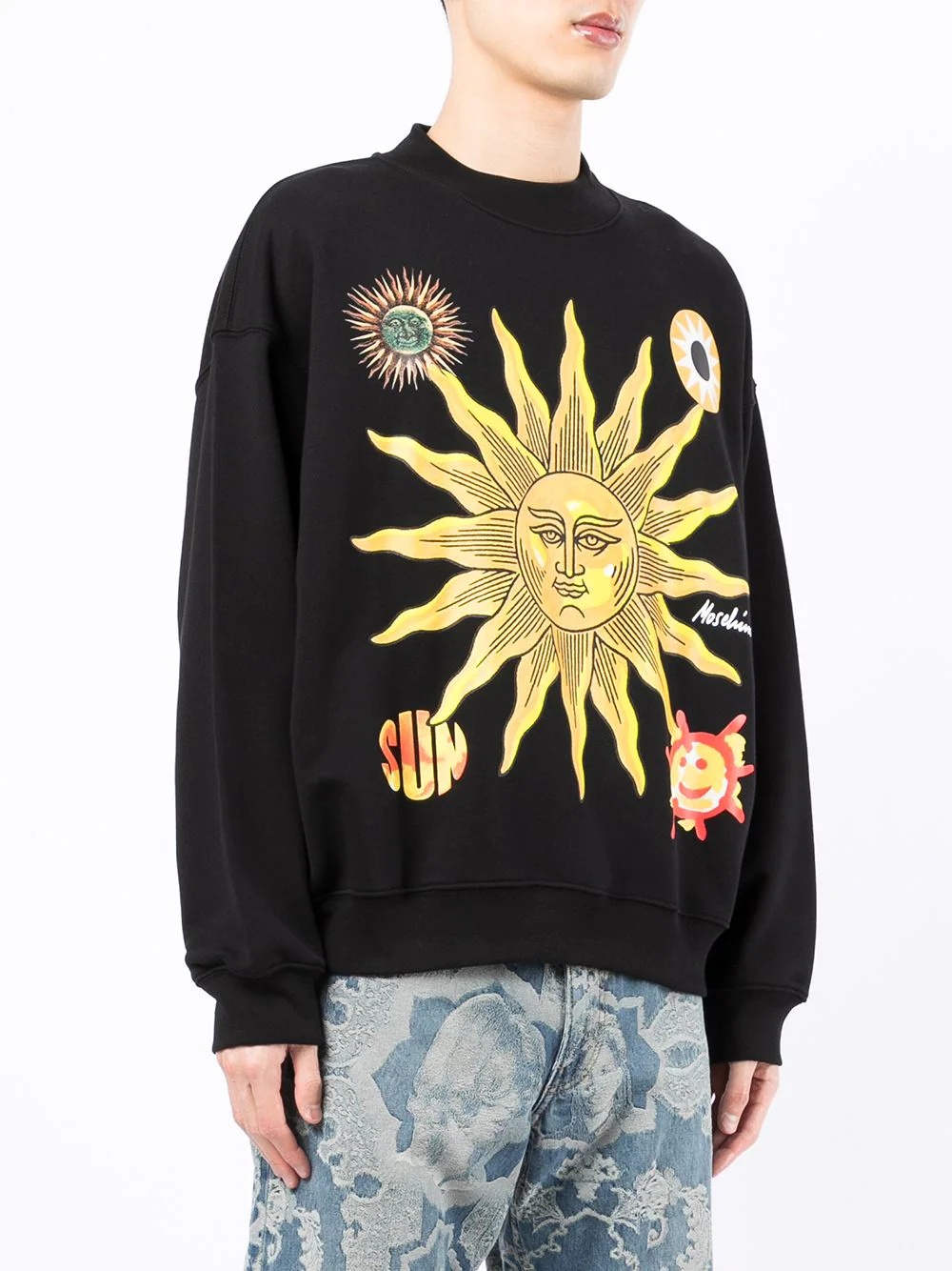 sun-print sweatshirt - 3