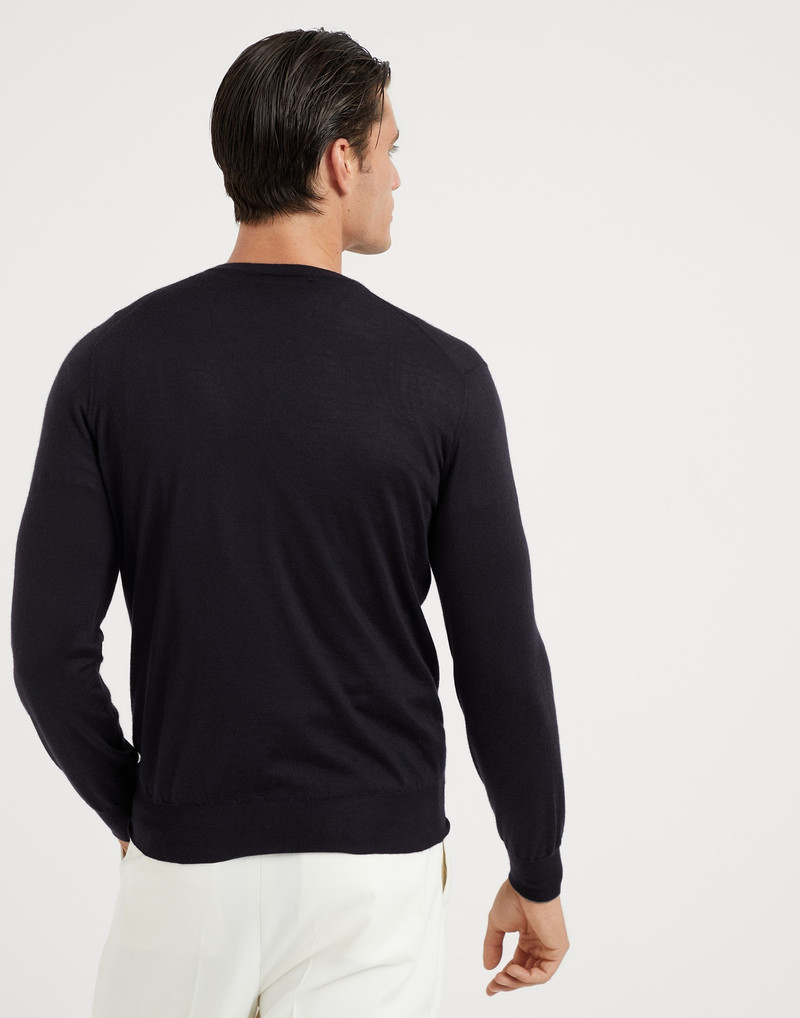 Cashmere and silk lightweight sweater 2