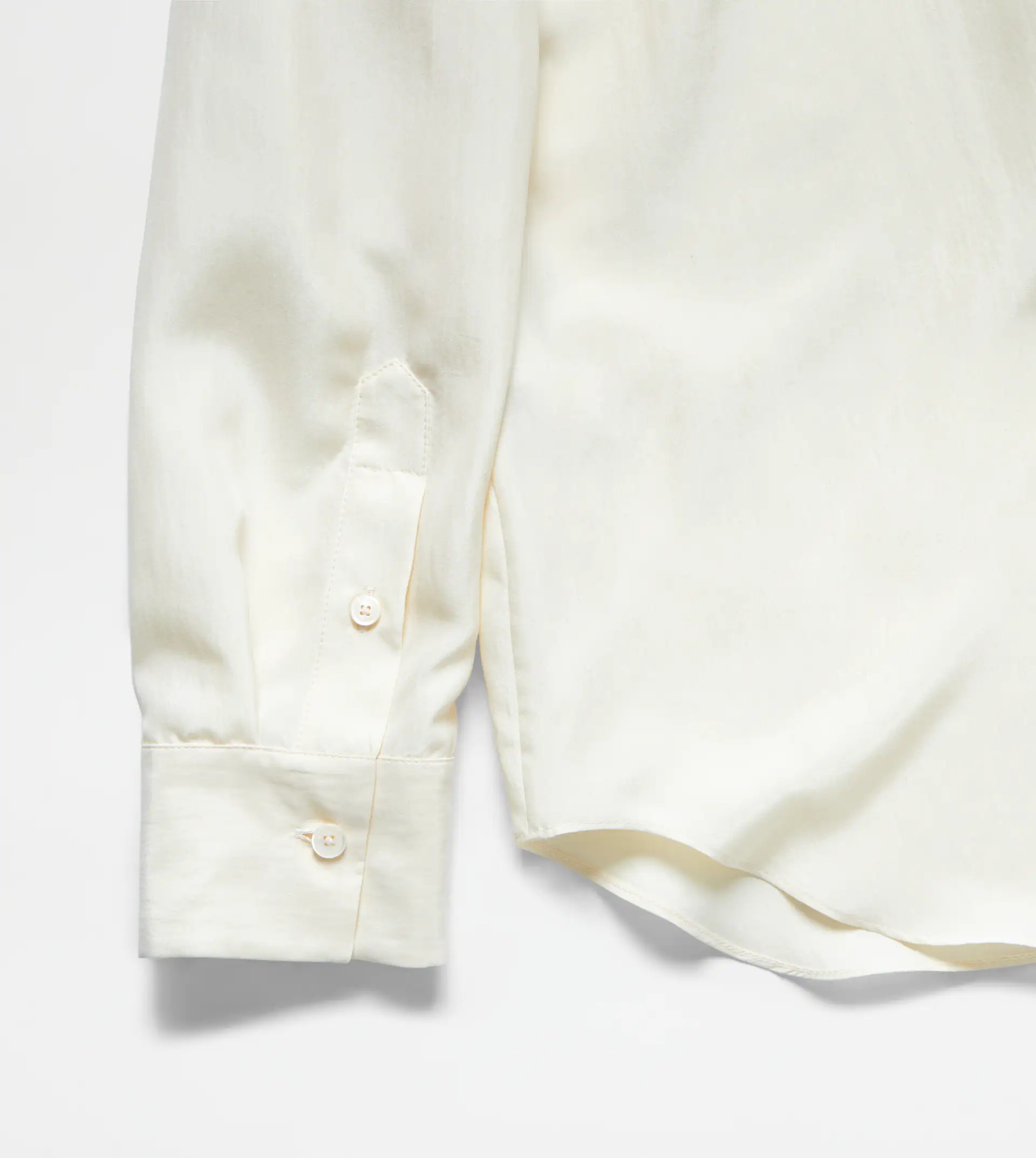 SILK BLOUSE - OFF WHITE - 6