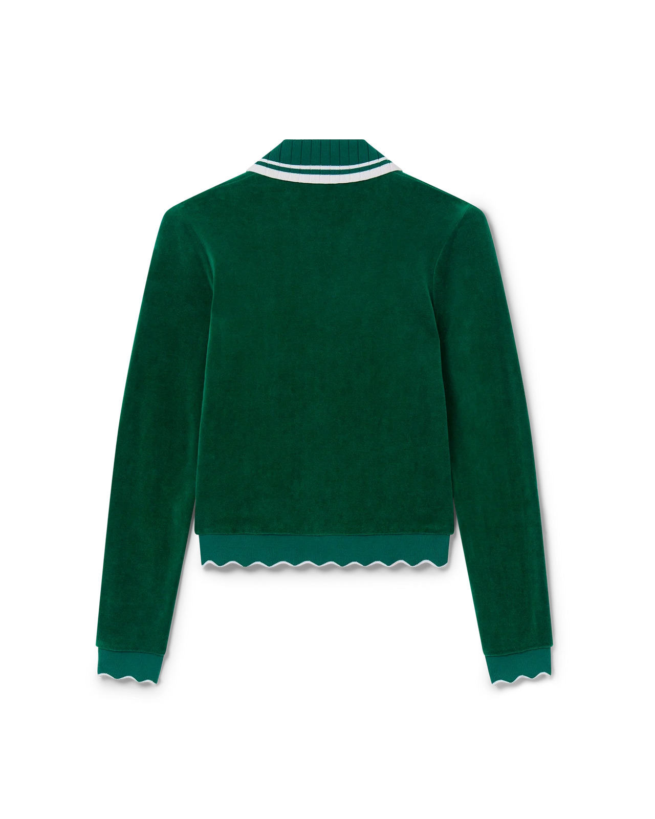 Scalloped Track Jacket - 2