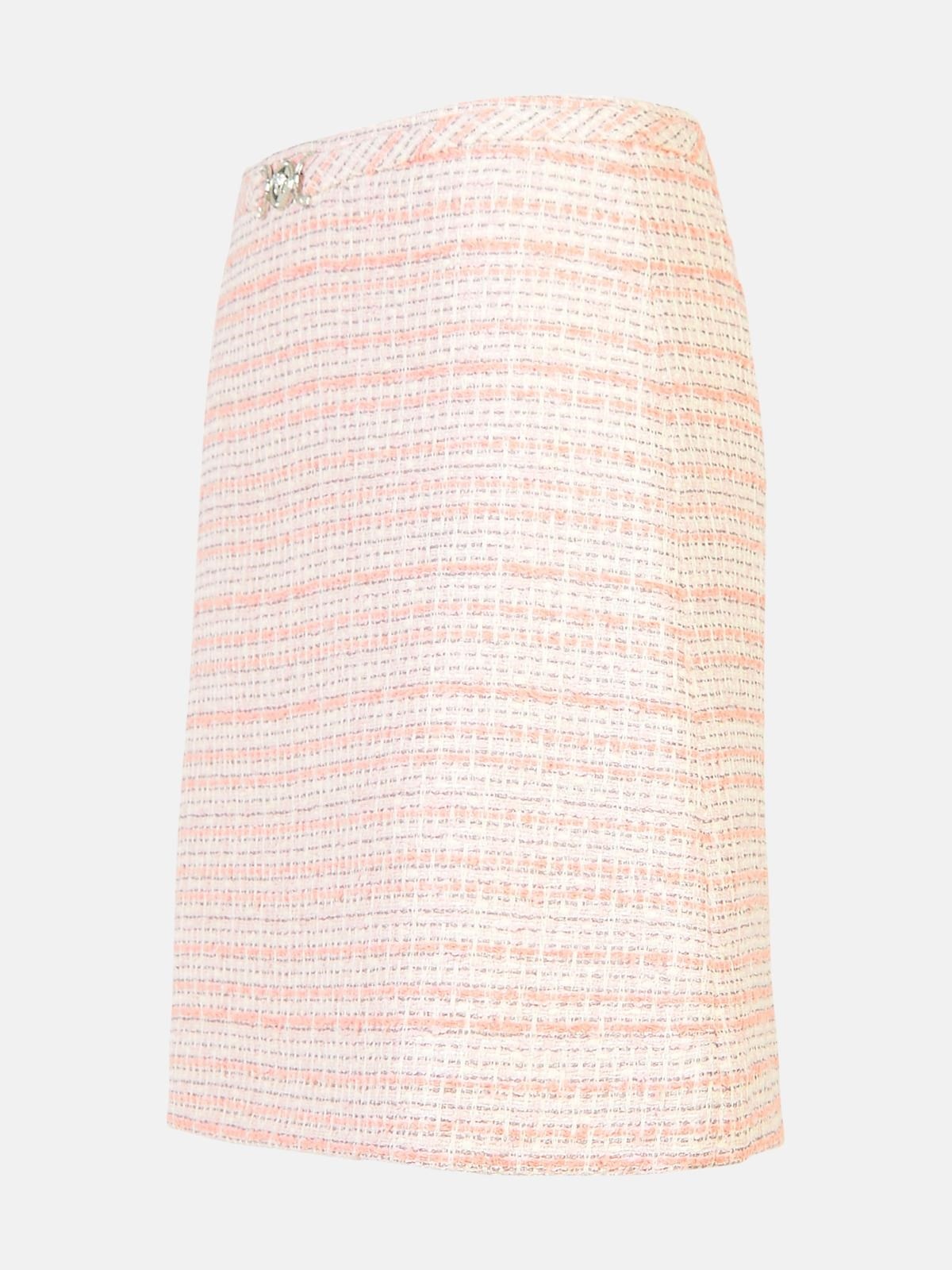 PINK RIBBED BLEND SKIRT - 2