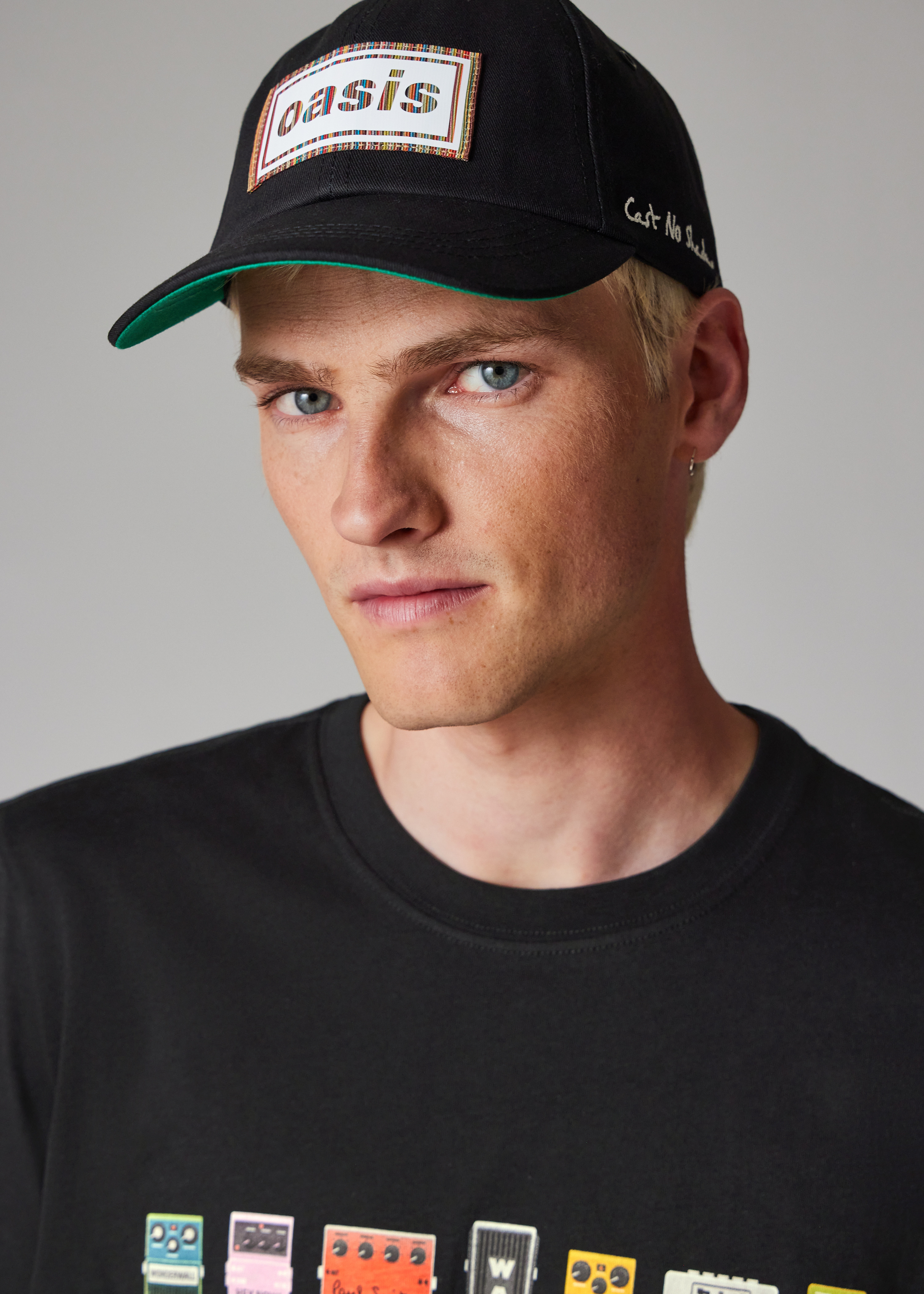 Paul Smith x Oasis - Black 'Signature Stripe' Logo Cap - 7