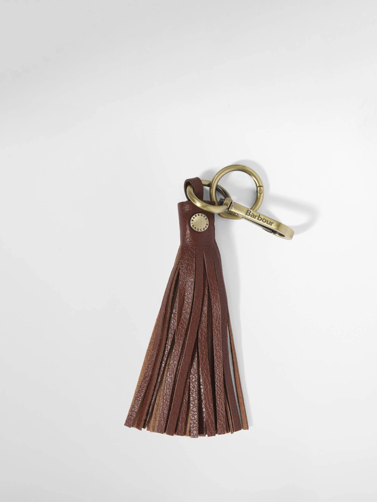 Tassle Leather Bag Charm - 1