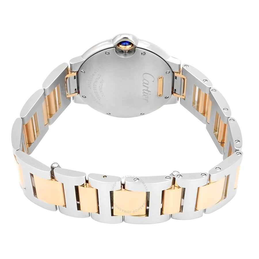 Cartier Ballon Bleu Automatic Diamond Silver Dial Ladies Watch W3BB0024 - 3