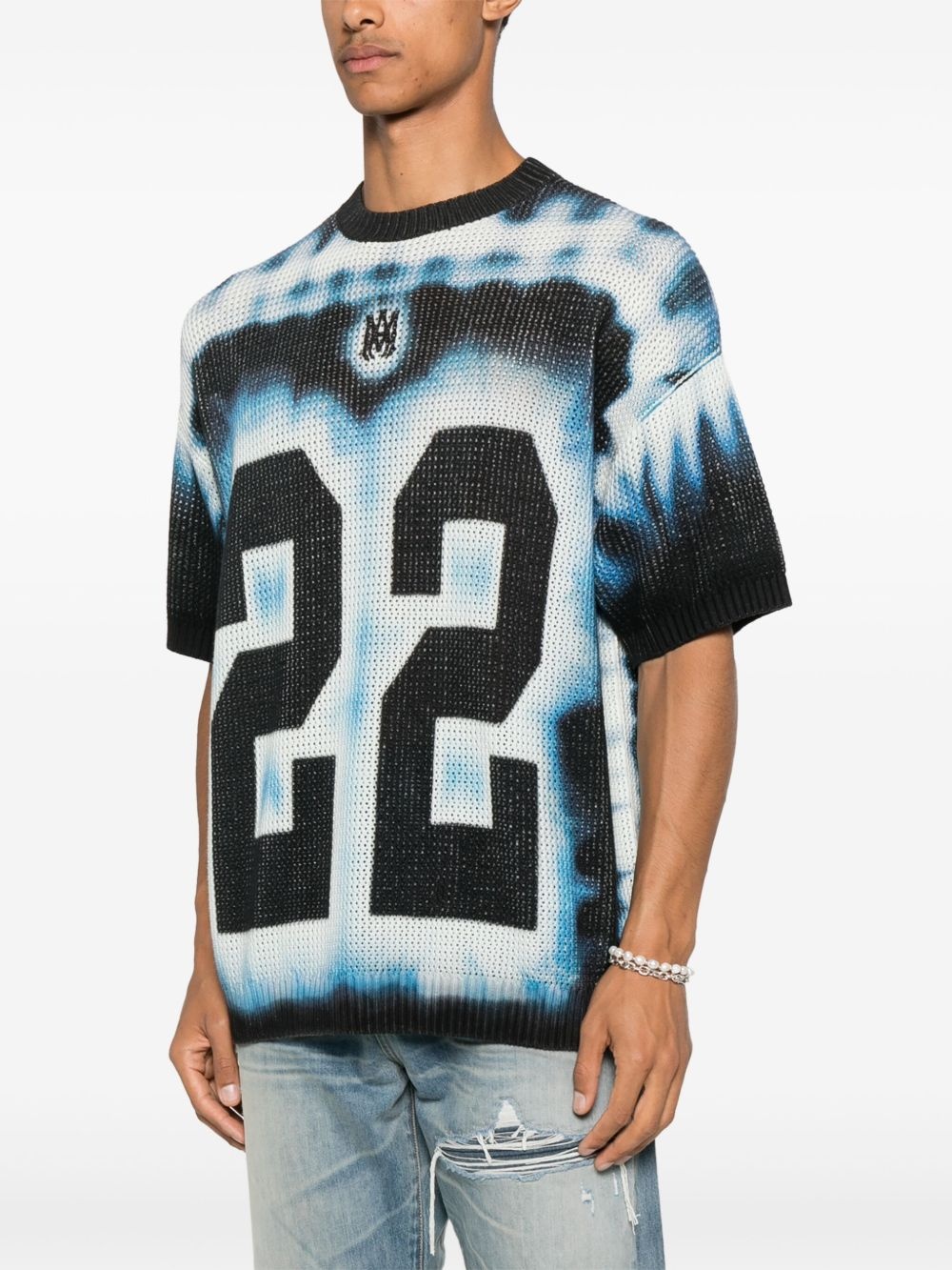 tie-dye knitted sweater - 3