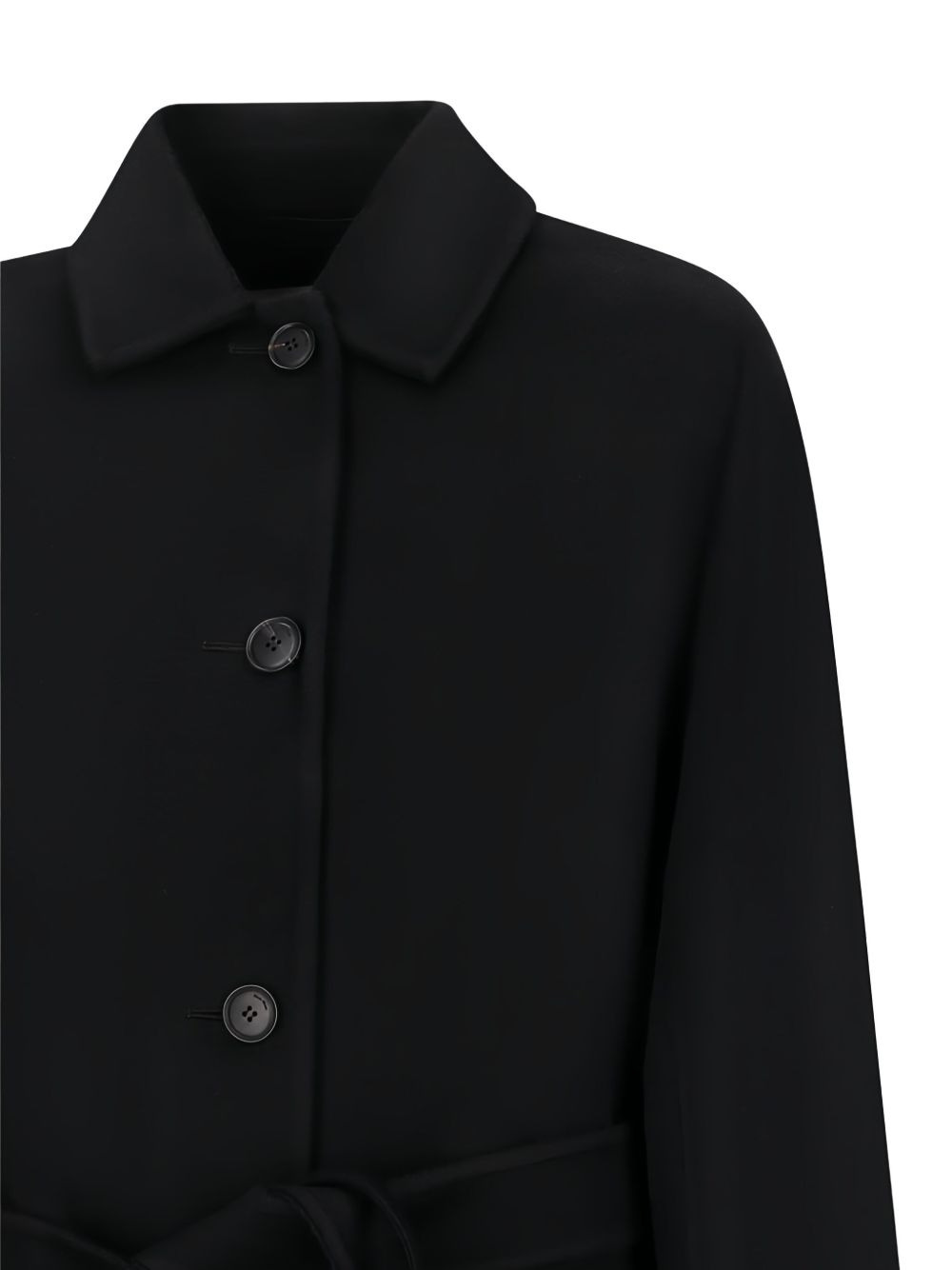Lembi belted buttoned coat - 3