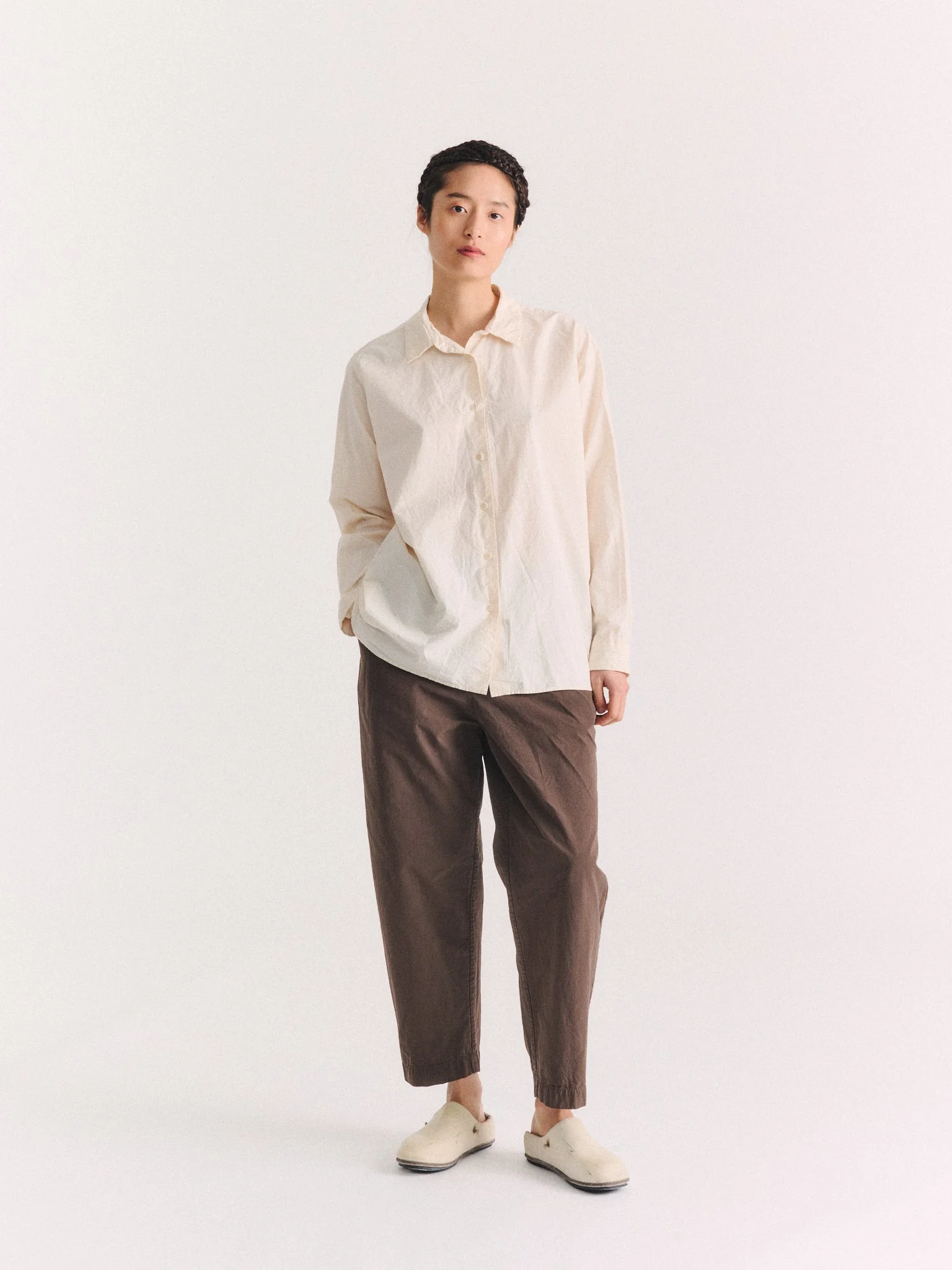 FABI ITALIEN PANT - TOUGH COT - BROWN - 1