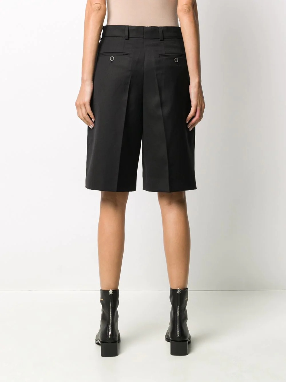 tailored knee-length shorts - 4