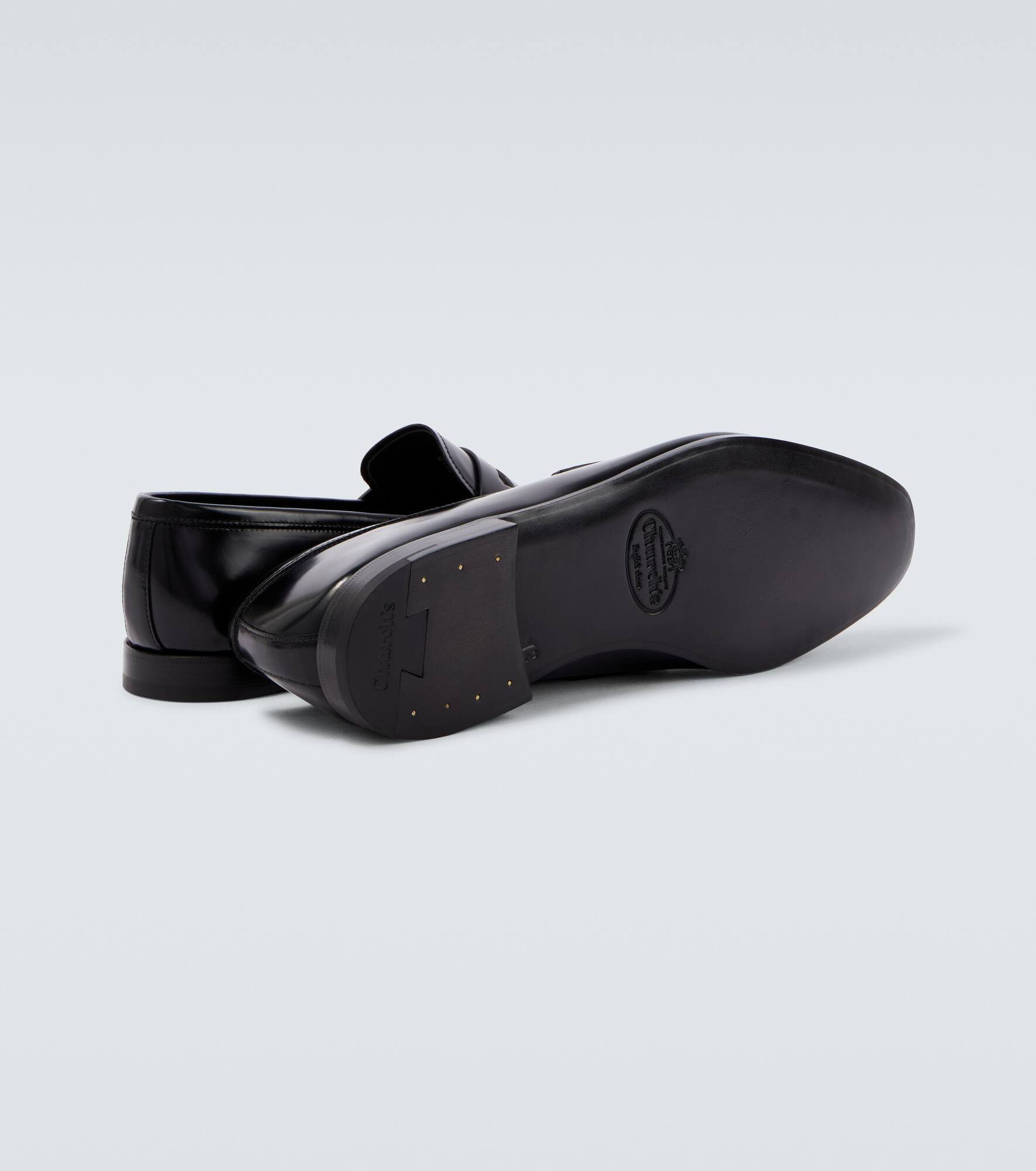 Maesteg leather penny loafers - 7