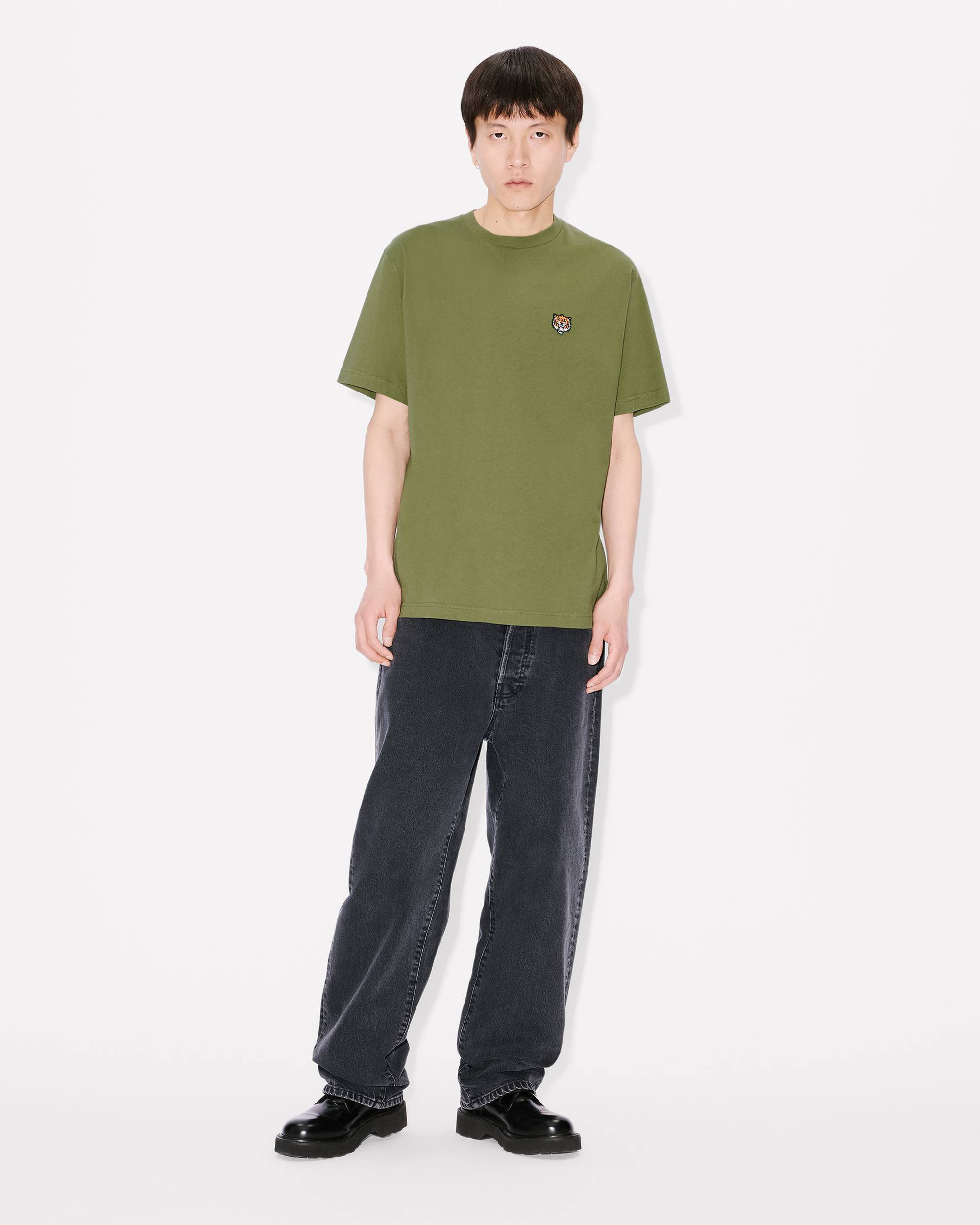 'KENZO Happy Tiger' embroidered T-shirt in cotton - 5