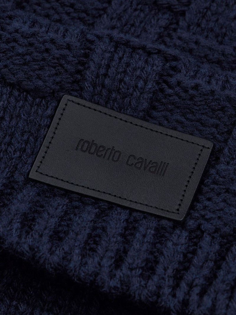 Roberto Cavalli tag scarf outlook