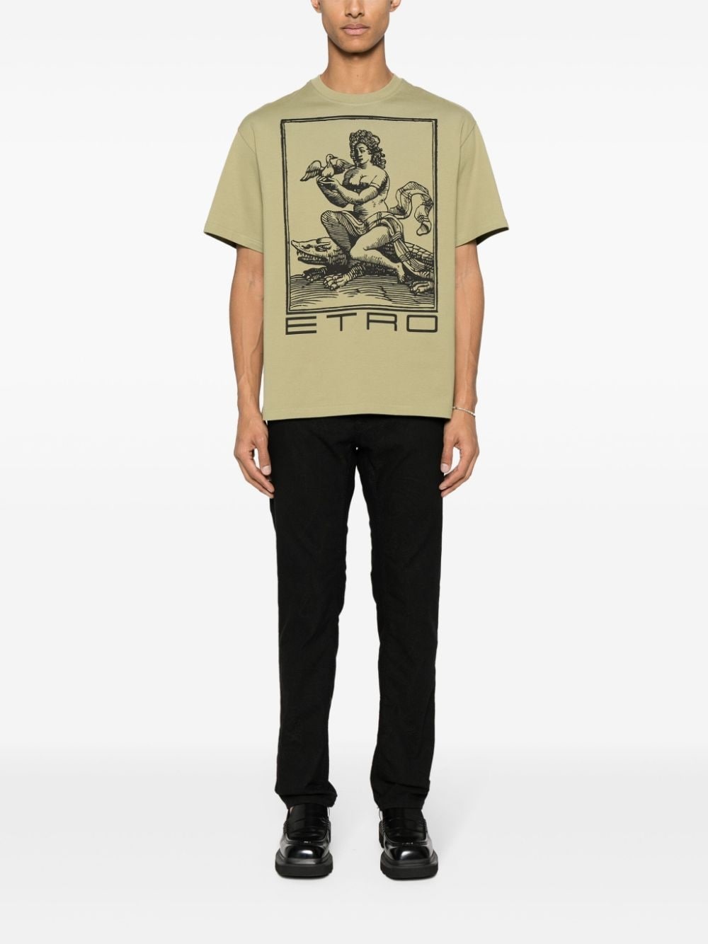 graphic-print cotton T-shirt - 2