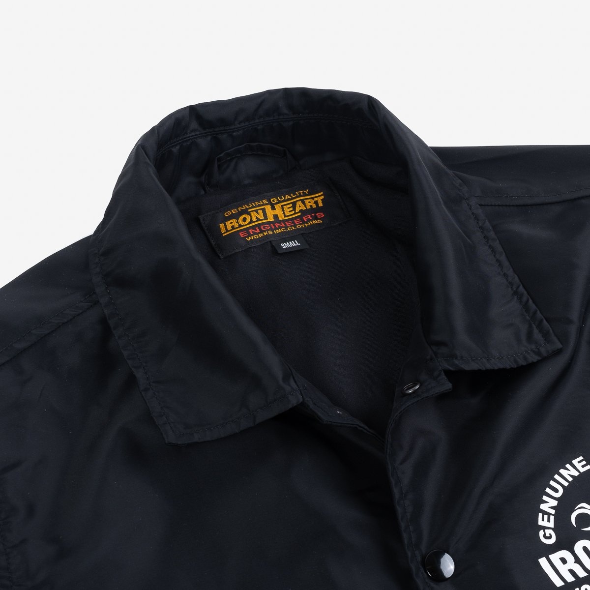 IHJ-117-BLK 20th Anniversary Nylon Windbreaker - Black - 8