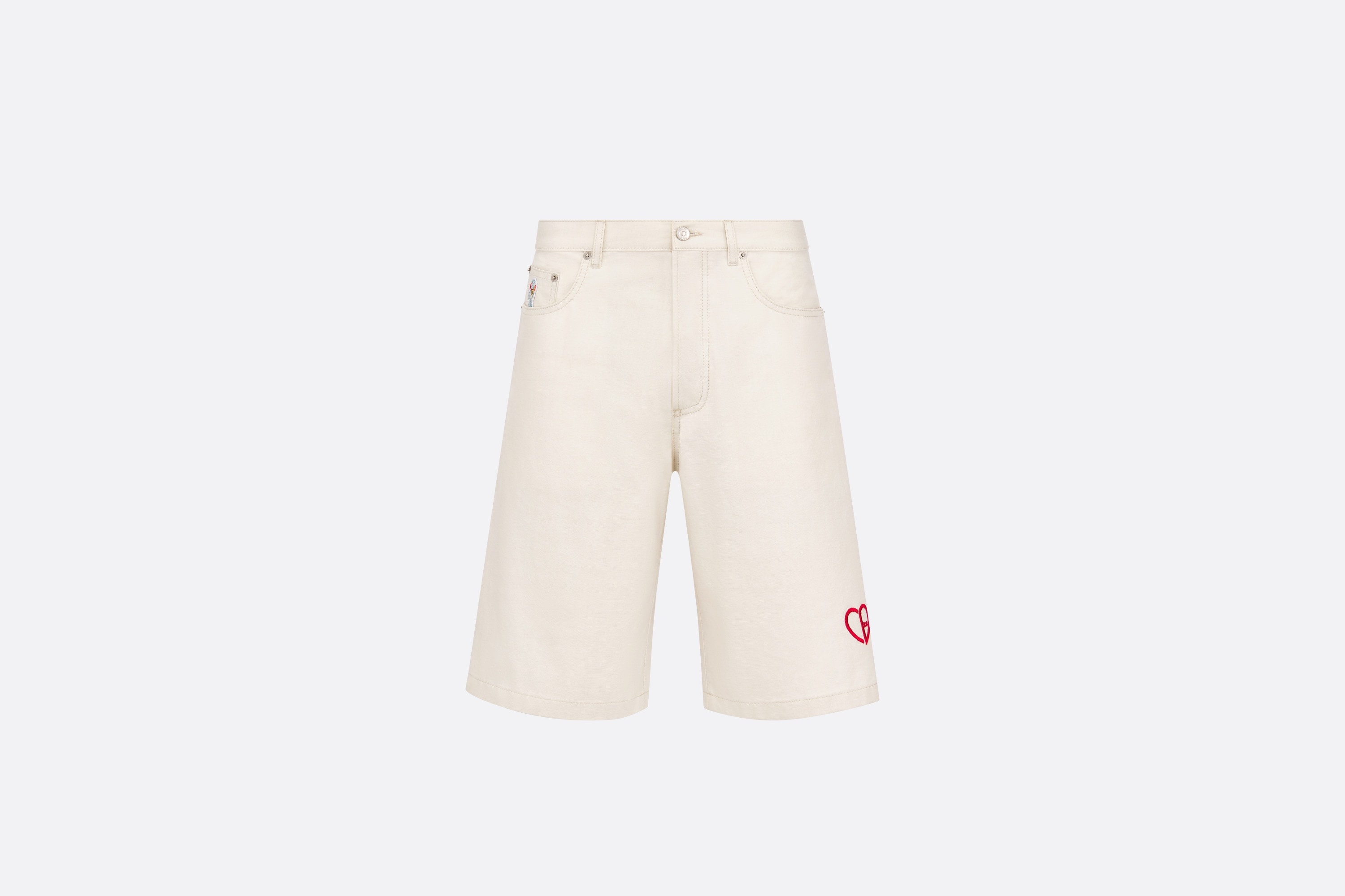 CD Heart Bermuda Shorts - 1
