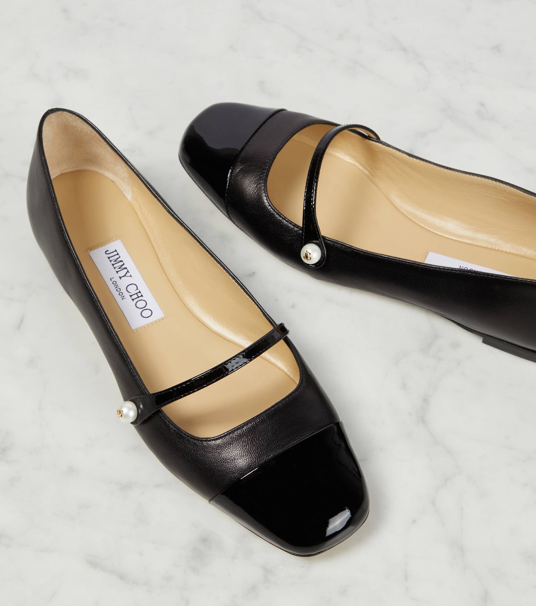 Elisa embellished suede ballet flats - 6