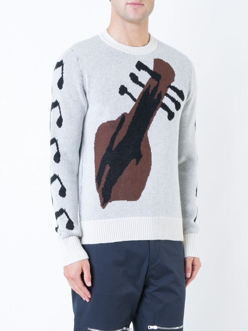 guitar intarsia jumper 3