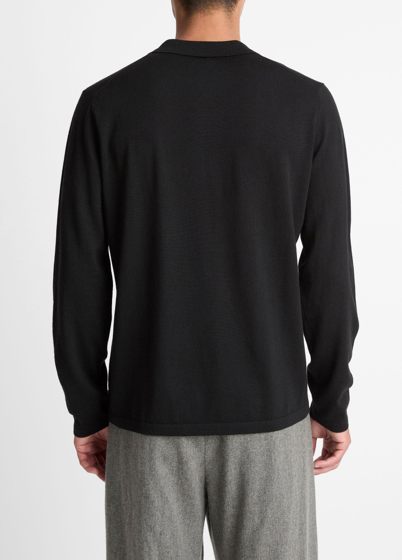 Vince Wool Polo Sweater outlook
