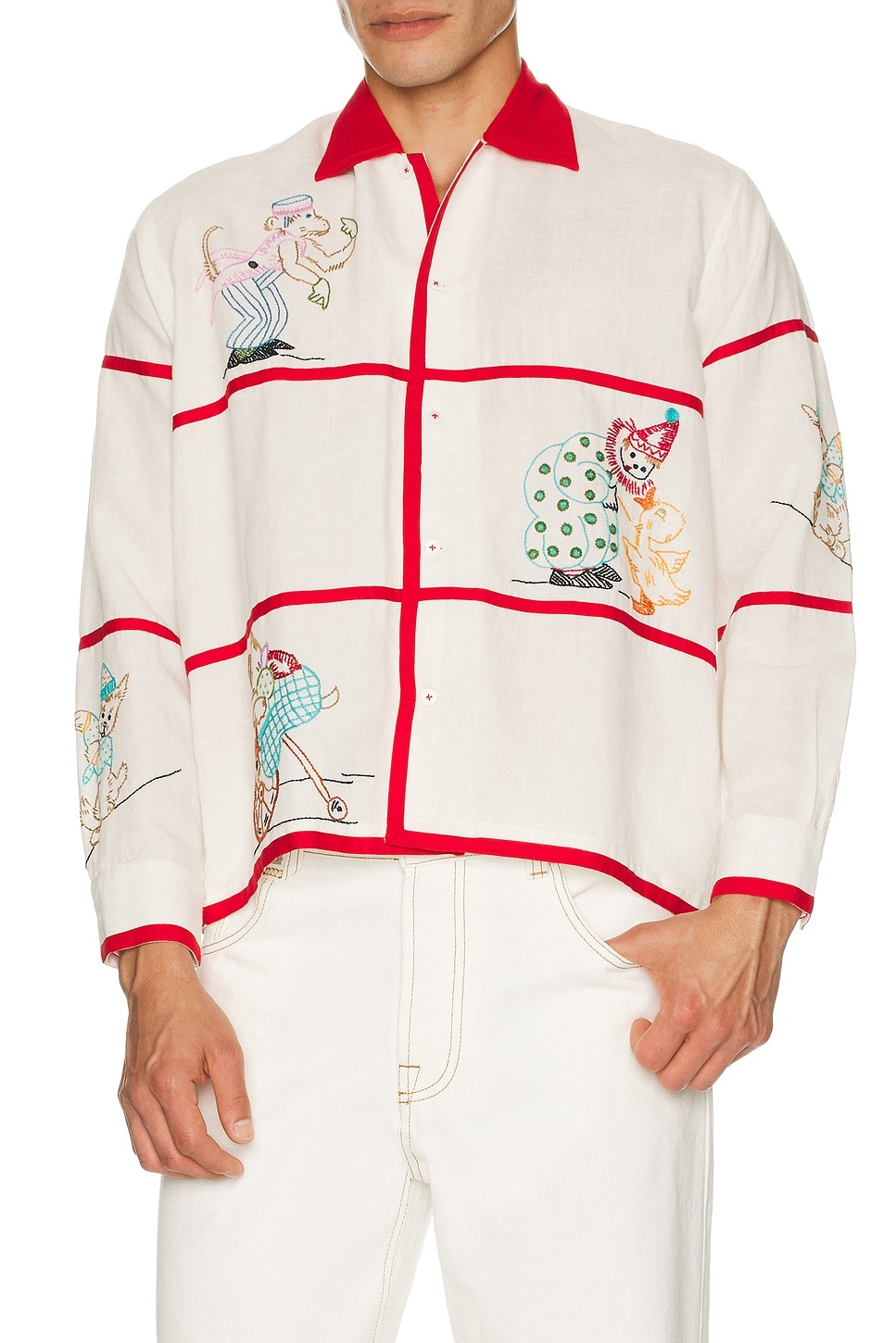 Whimsy Embroidered Shirt - 4