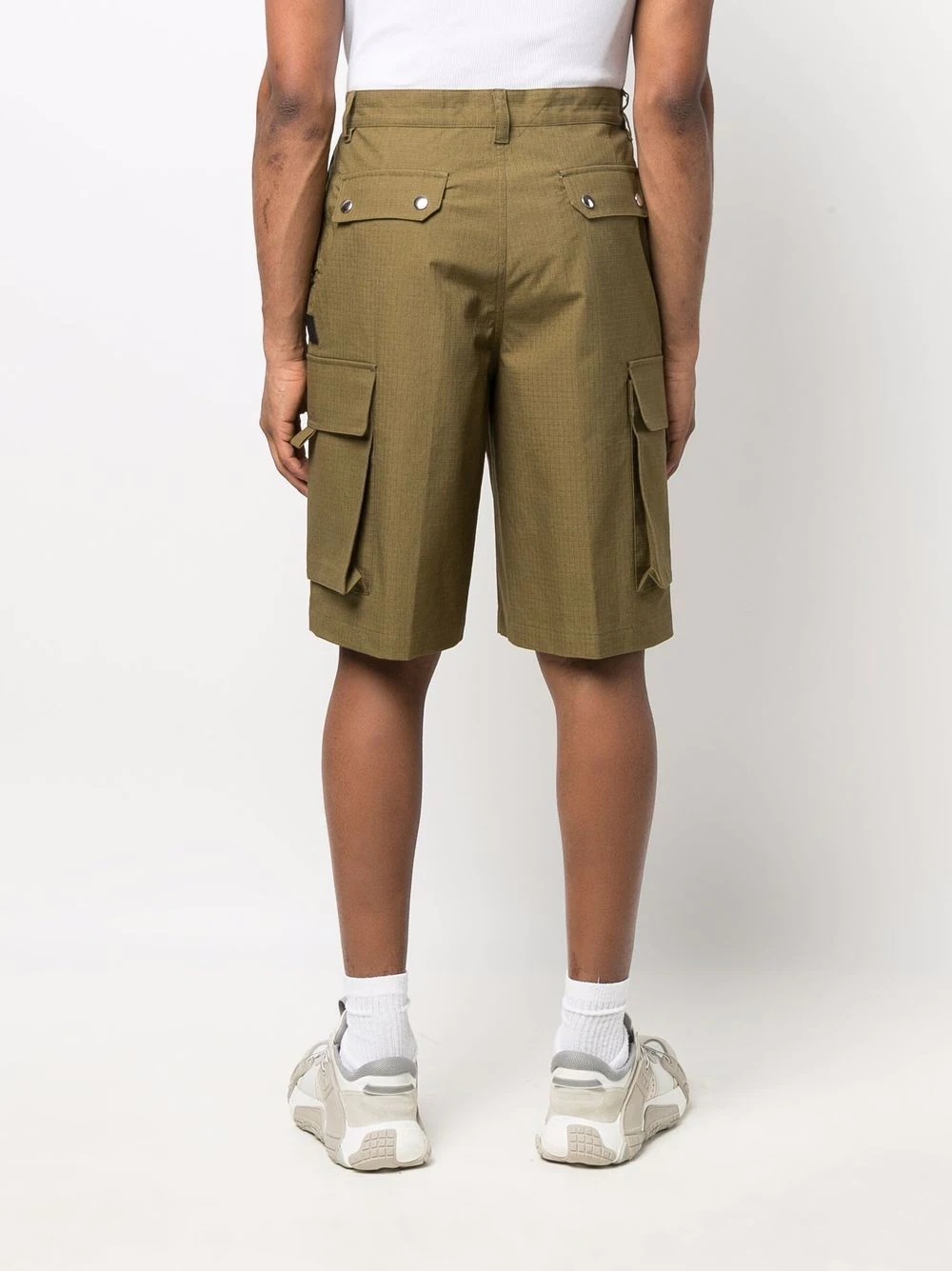 cotton cargo shorts - 4