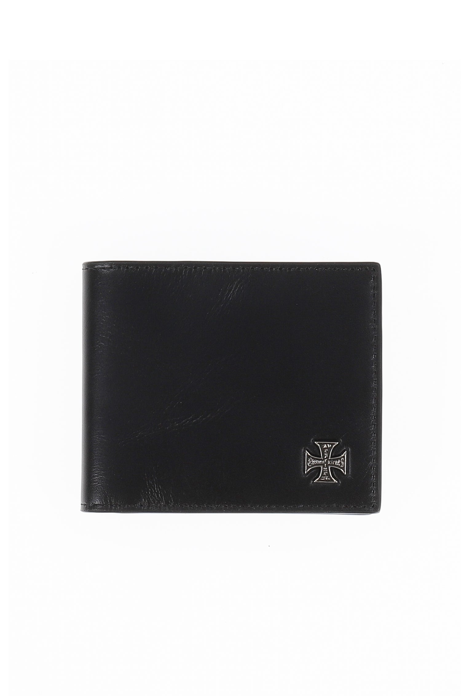 CROSS EMBLEM WALLET / BLK - 1