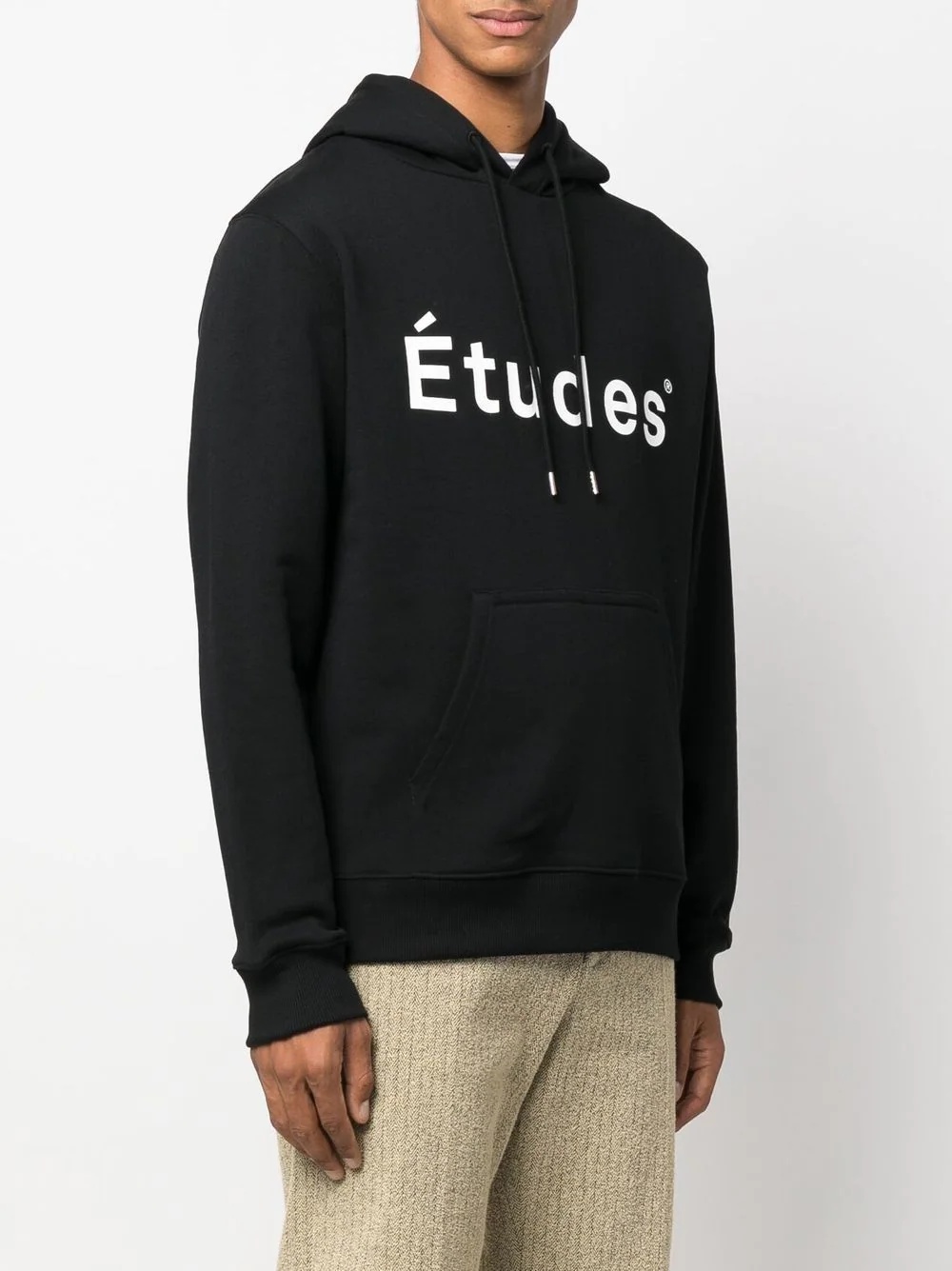 Klein logo-print cotton hoodie - 3