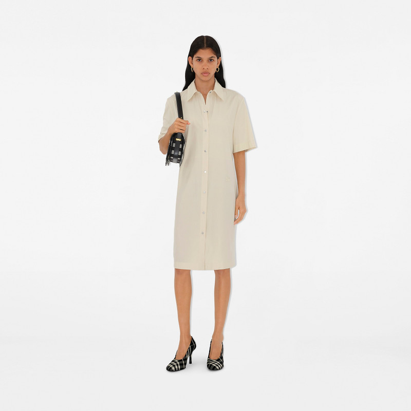 Burberry Check Cotton Blend Baby Pumps outlook