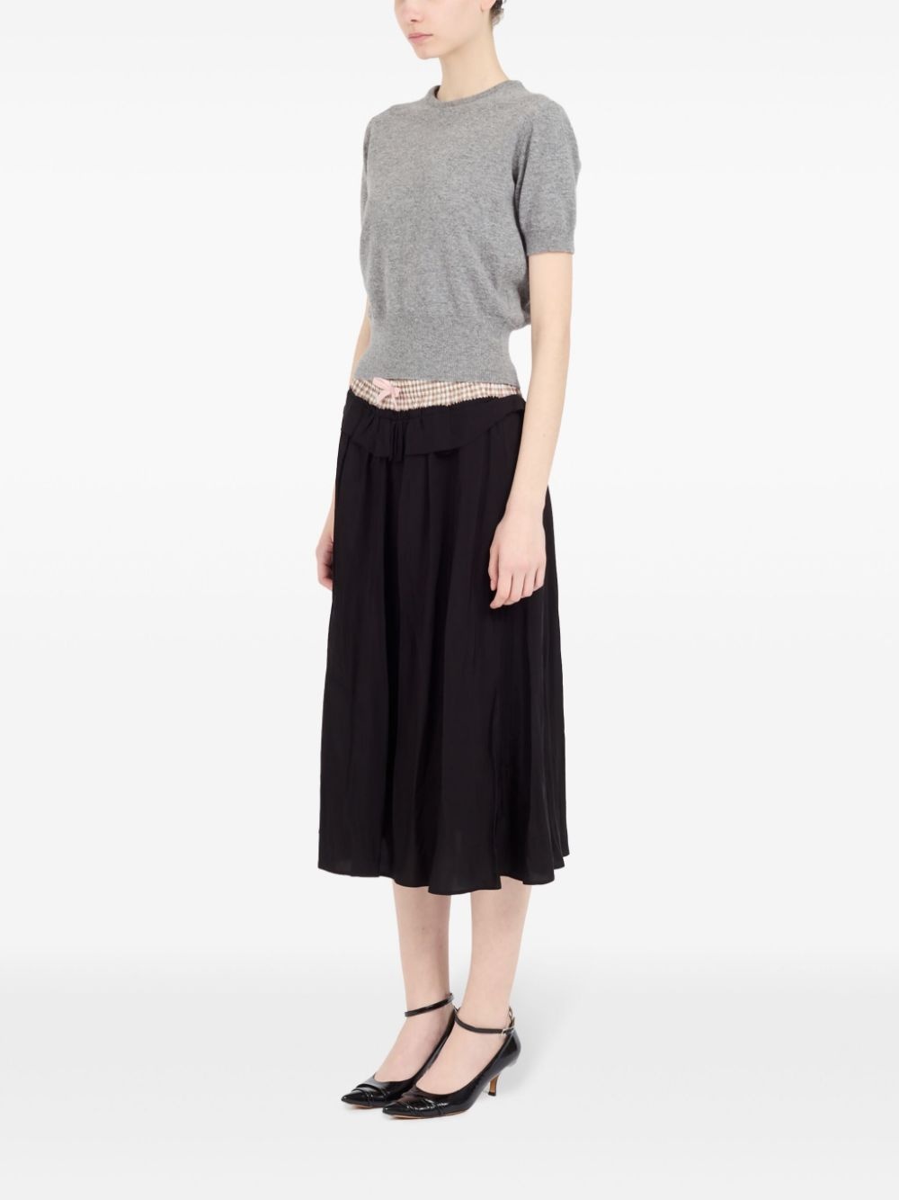 crew-neck virgin wool jumper - 7