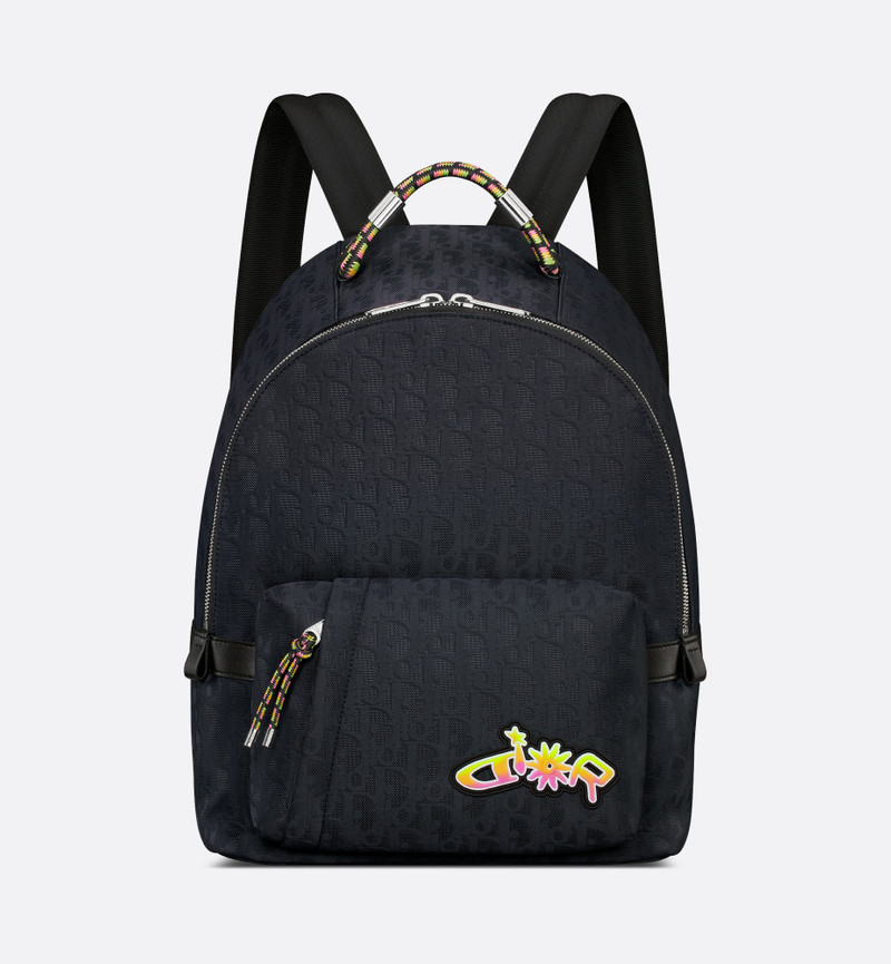 DIOR AND LEWIS HAMILTON Zipped Backpack 1
