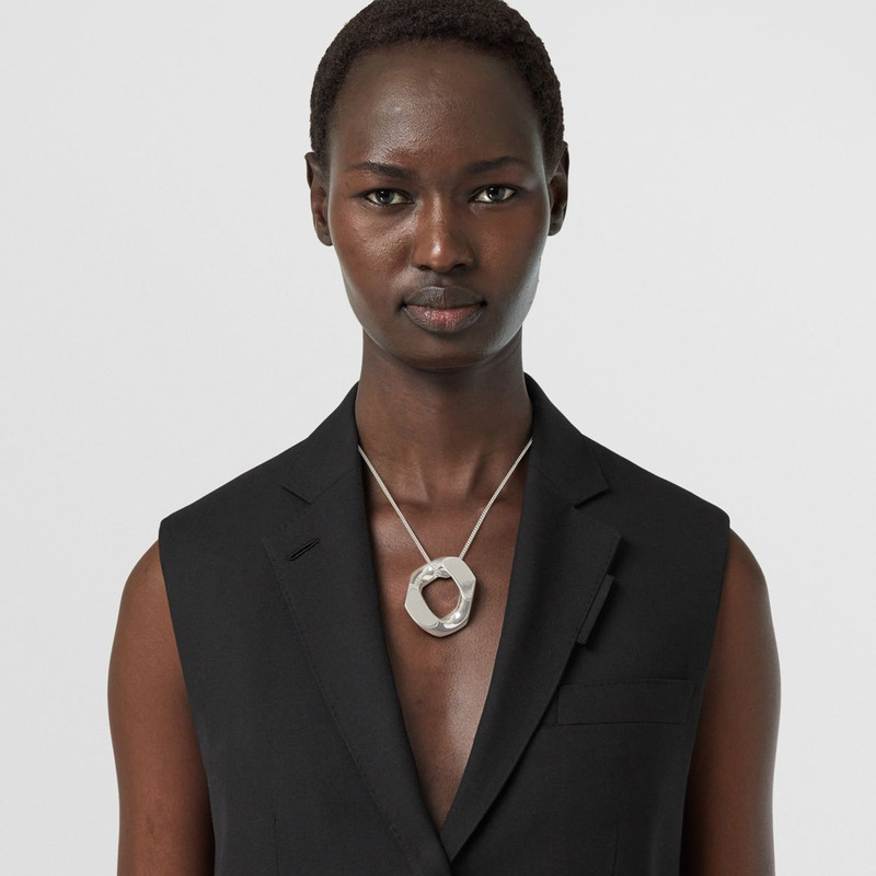 Palladium-plated Chain-link Necklace 4