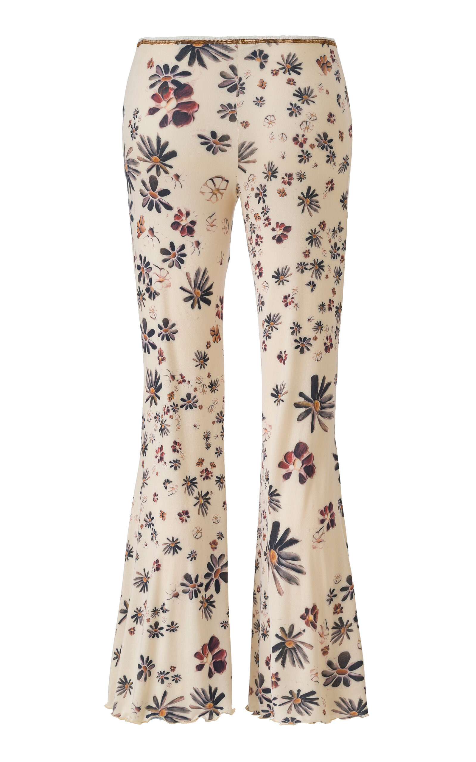 Jeslynn Low-Rise Jersey Flare Pants multi - 4