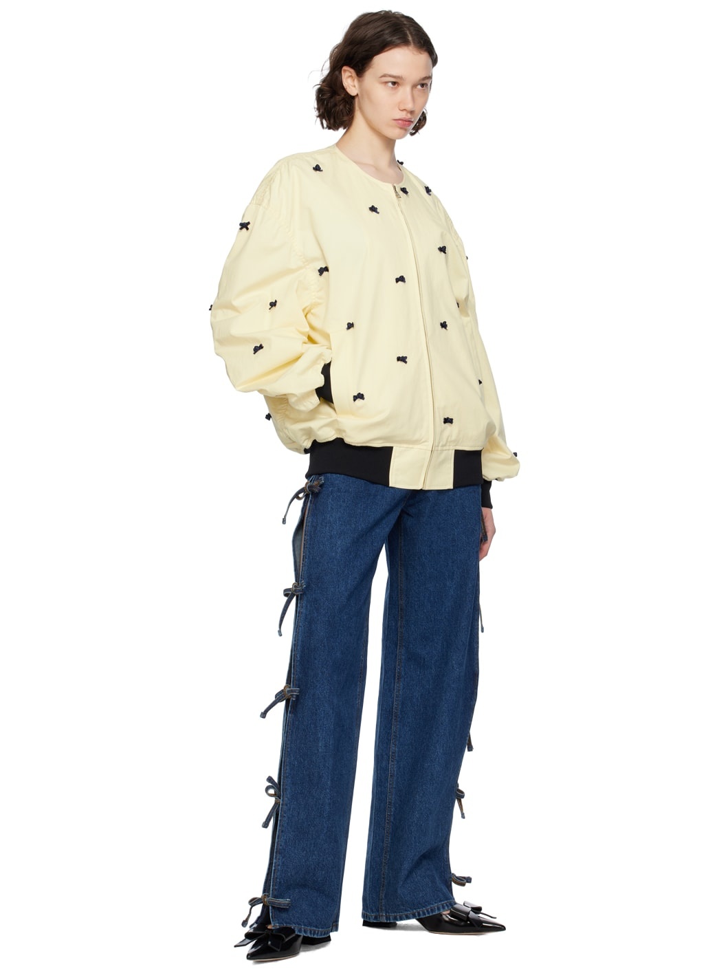 Yellow Ribbon Bomber Jacket - 4