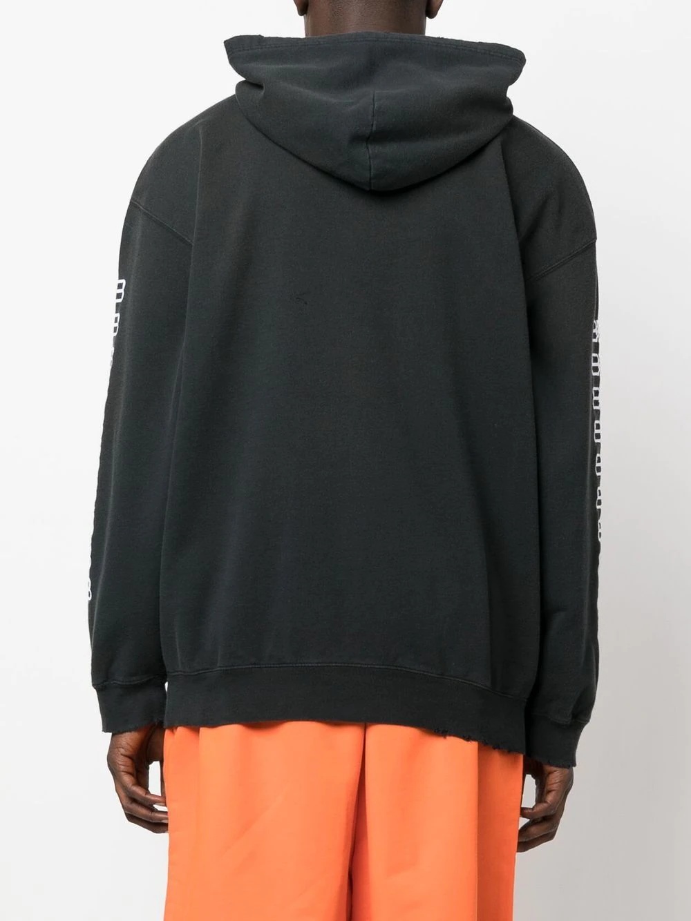 BB-embroidered oversized hoodie - 5