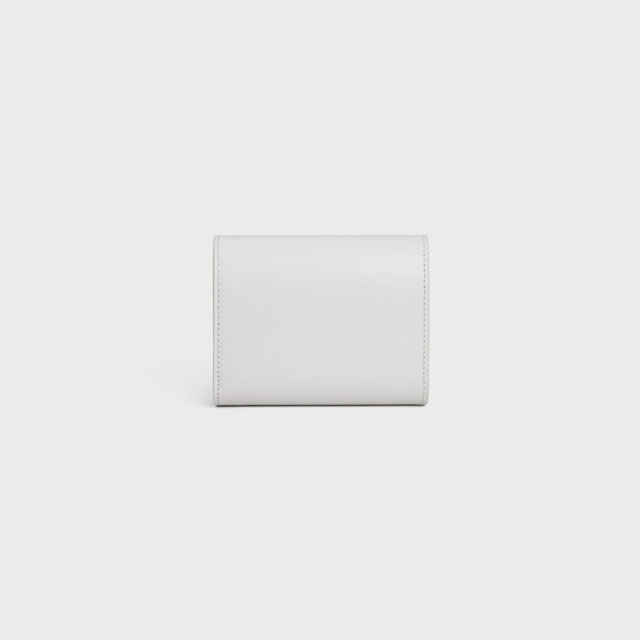 Small Flap Wallet TRIOMPHE in Shiny calfskin - 3