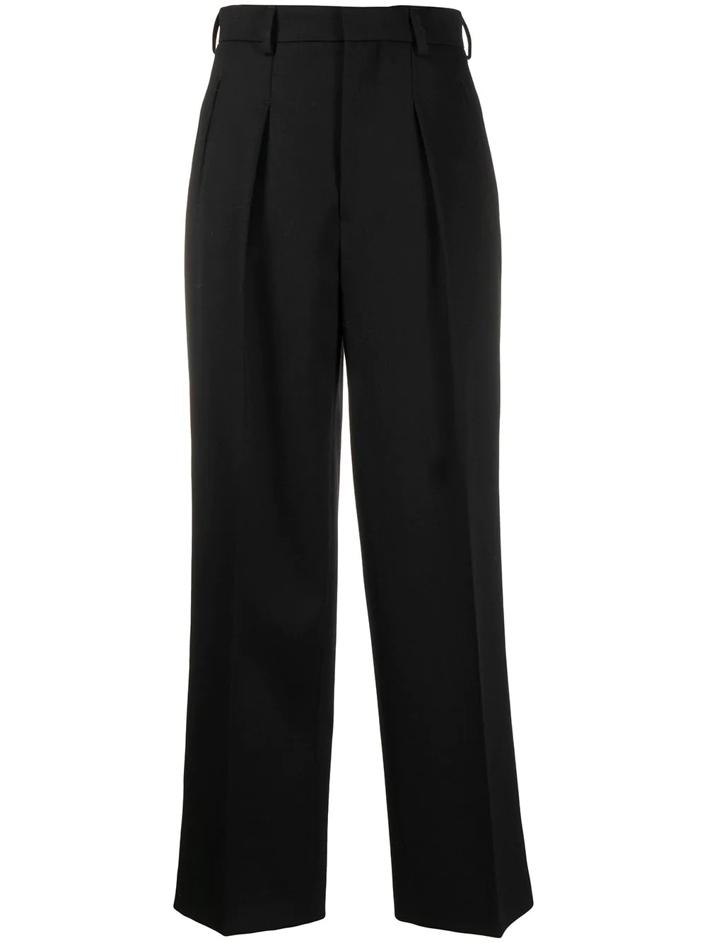 straight-leg tailored trousers - 1