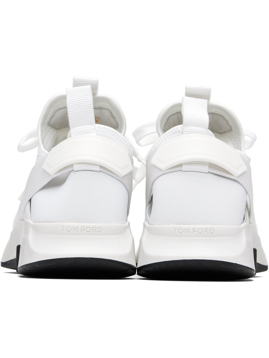 White Neoprene Suede Jago Sneakers - 2