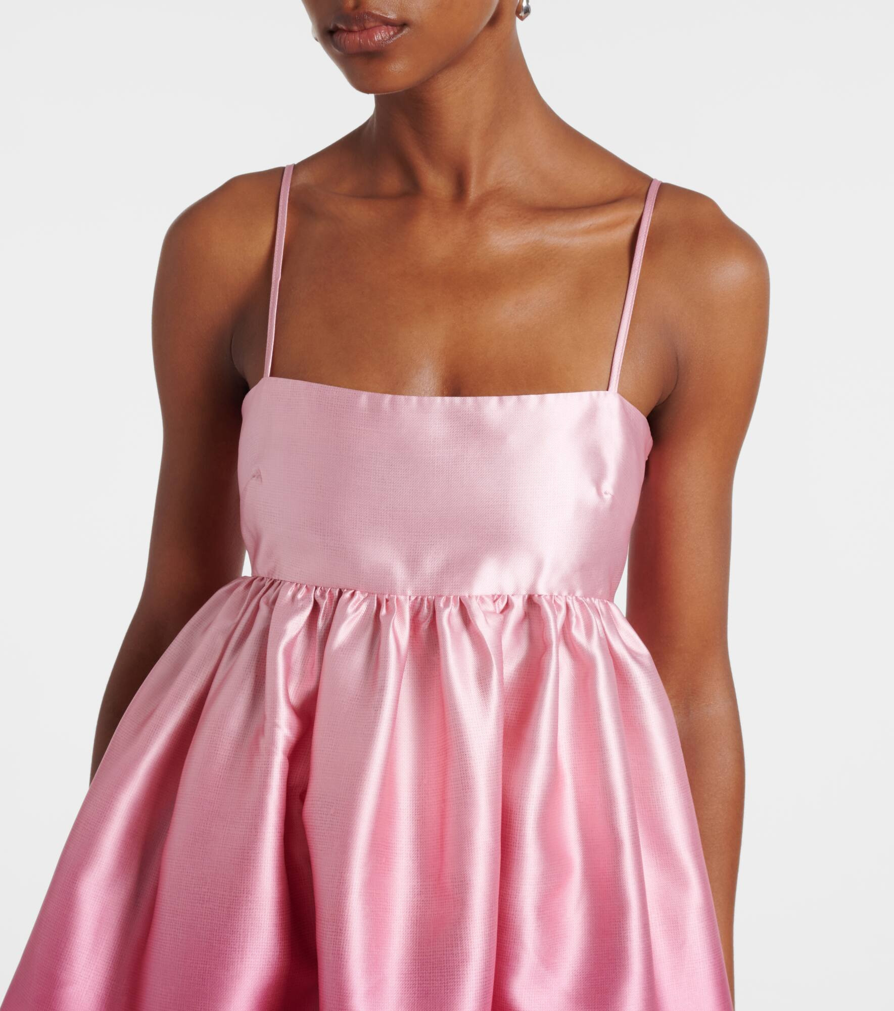Inez ombré satin cocktail dress - 4