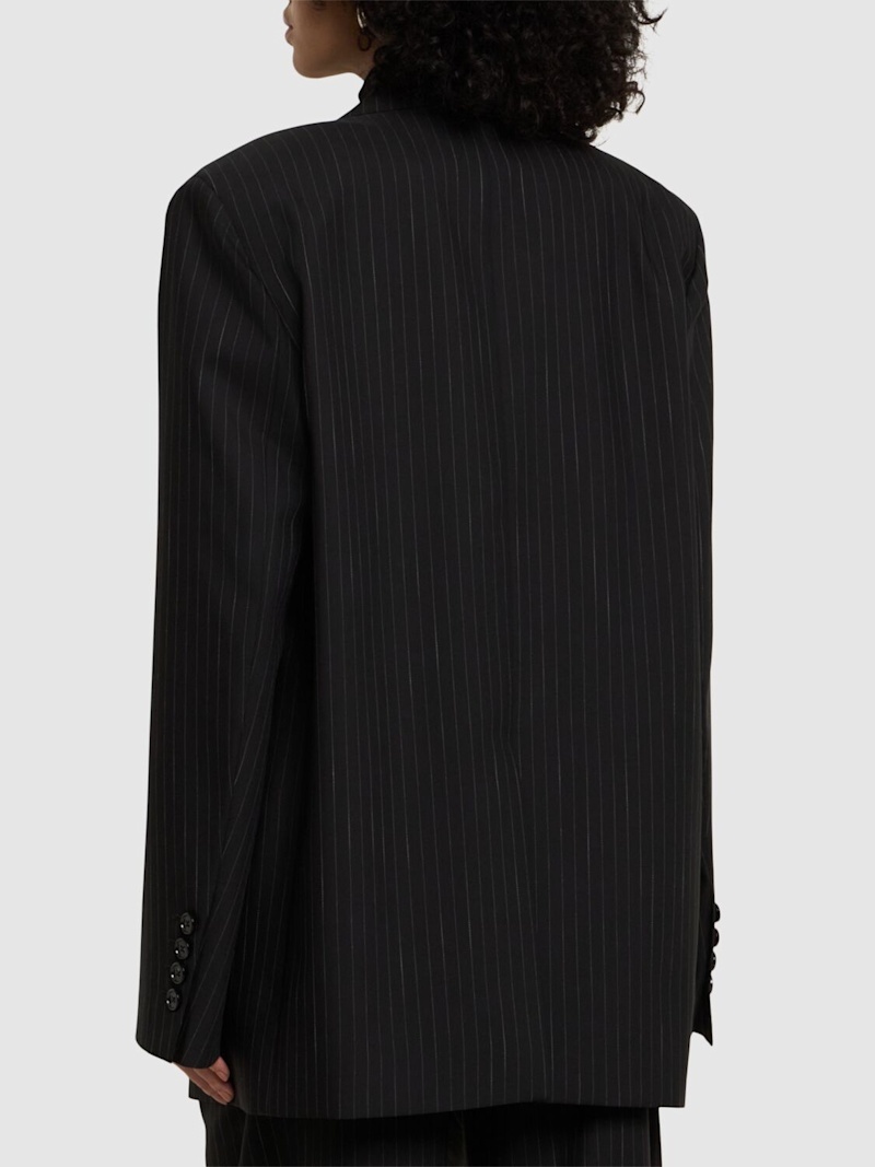 Lizzie tailored pinstripe blazer - 3