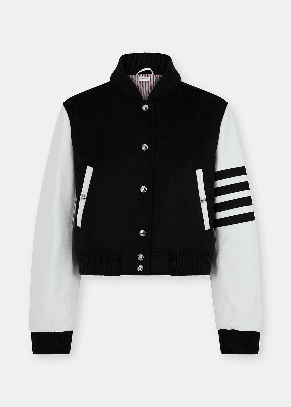 Black Varsity Jacket - 1