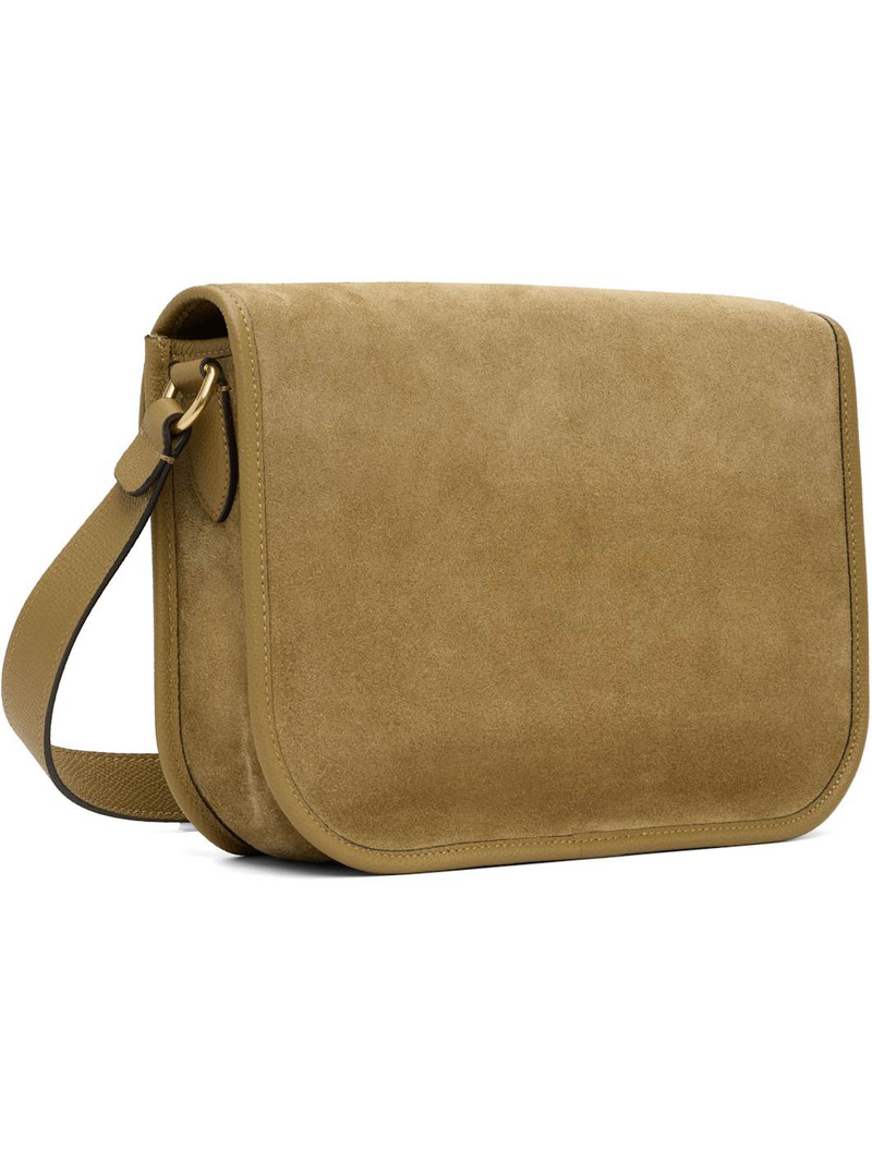 Beige Antibes Suede Bag 3
