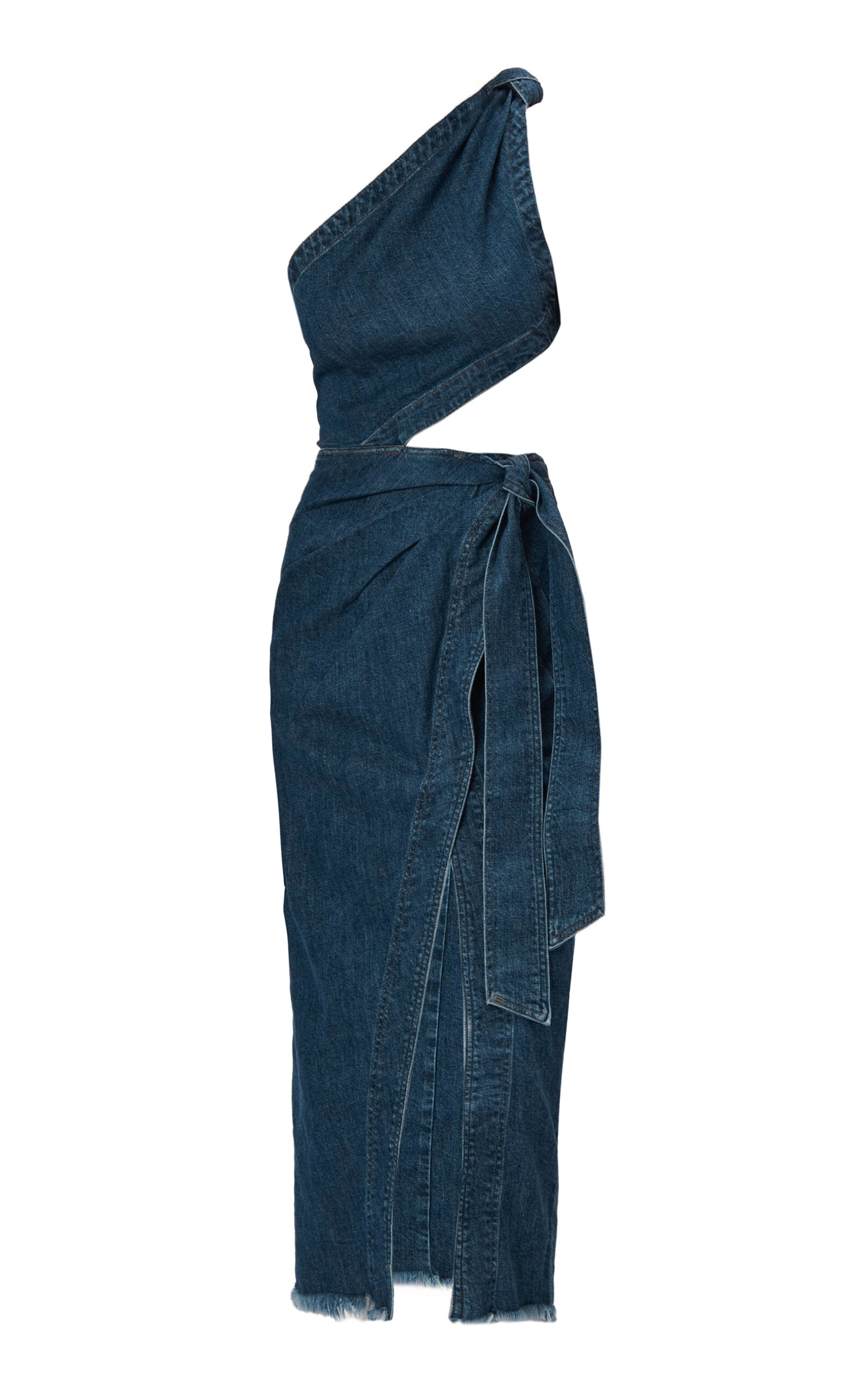 Doran Denim Midi Dress navy - 1