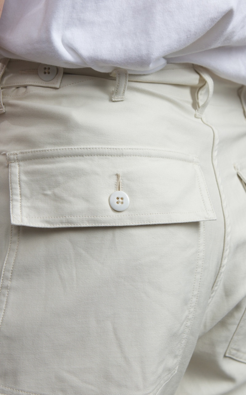 BAKER PANTS ECRU - 7