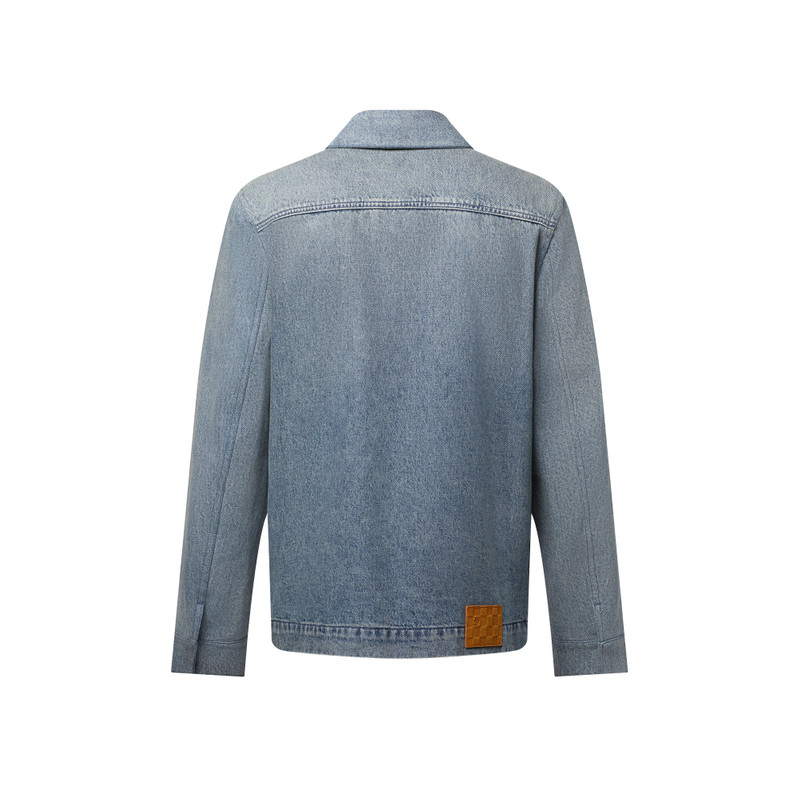 Upcycled Denim Canvas Jacket 3