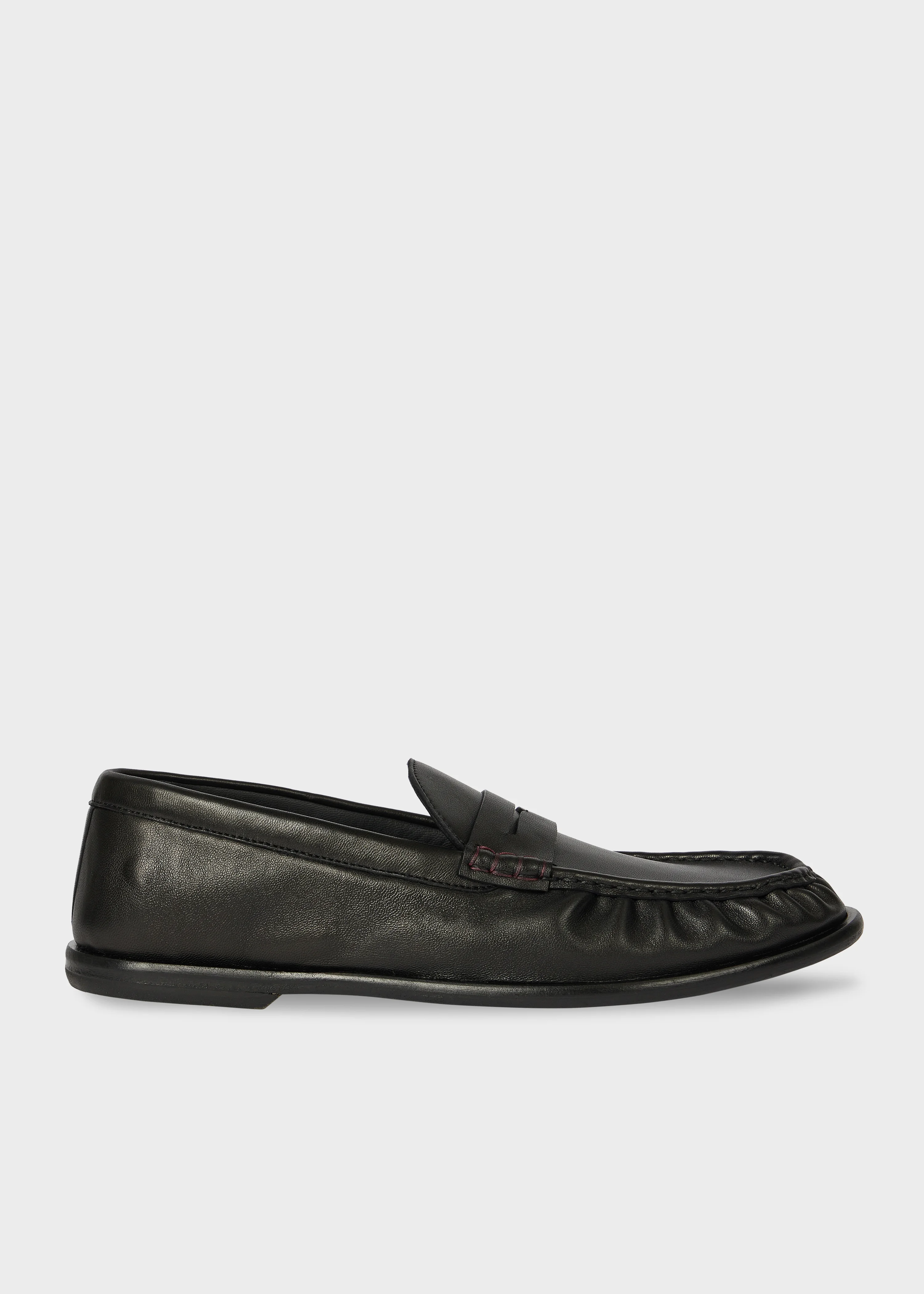 Black 'Faron' Loafers - 1