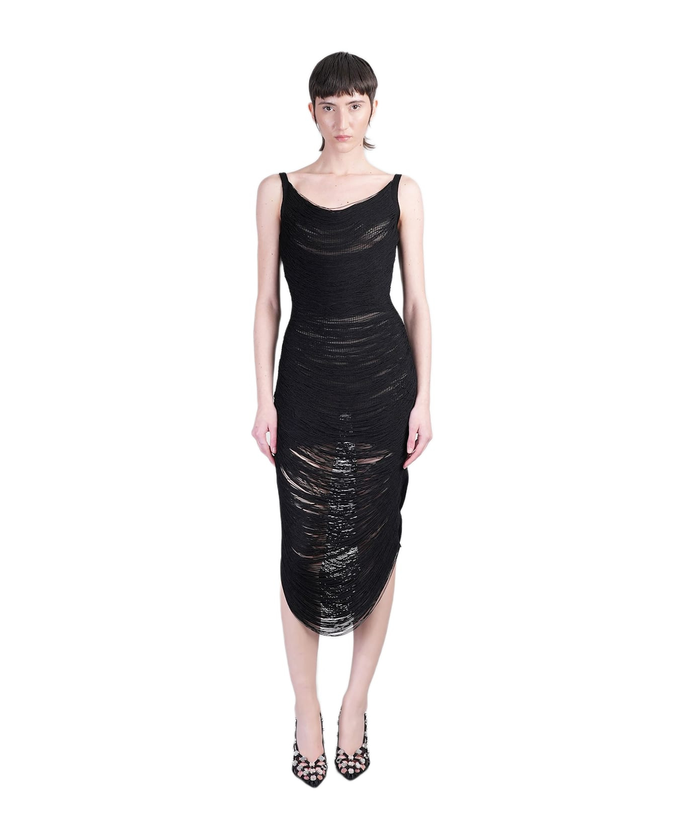 In Black Viscose - 1