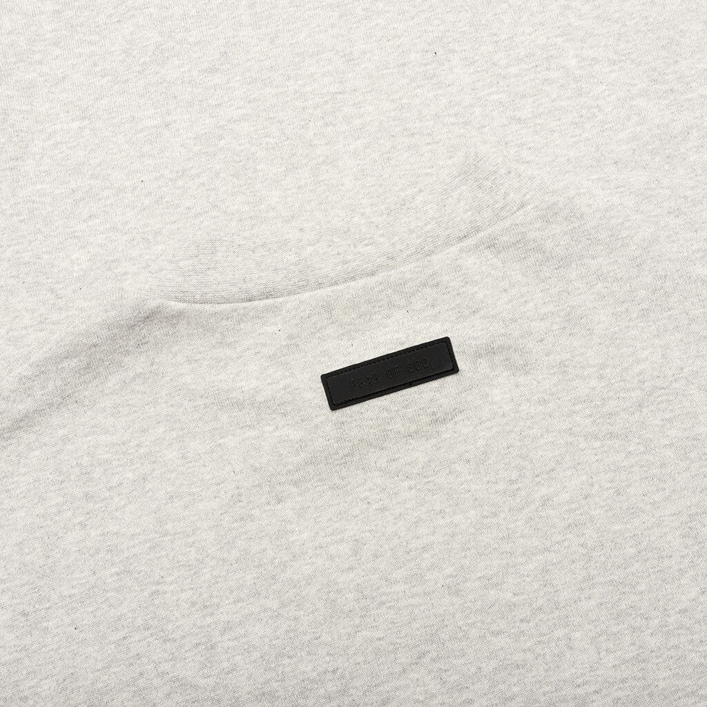 L/S T-SHIRT - LIGHT HEATHER GREY - 5